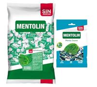 Mentolín caramelos garganta hierbabuena s/a bolsa 1kg y de regalo menta suave s/a bolsa 100g