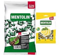 Mentolín caramelos garganta regaliz s/a bolsa 1kg y de regalo limon melisa s/a bolsa 100g