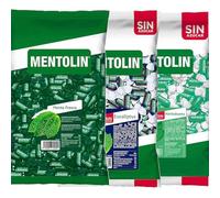MENTOLIN PACK 3 Kg caramelos duros Menta Fresca & Eucaliptus & Hierbabuena