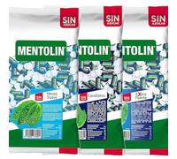 MENTOLIN PACK 3 Kg caramelos sin azúcar garganta Menta Suave & Eucaliptus & Extra Fuerte
