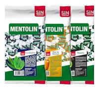 MENTOLIN PACK 3 Kg caramelos sin azúcar para la tos Eucaliptus & Miel Mentol & Regaliz