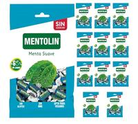 MENTOLÍN pack de 12 bolsas de 100 gr sabor menta suave sin azúcar