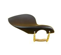Mentonera para violín 5 uds ébano violín mentón resto 4/4-1/4 tamaño parte accesorios con soporte estándar hombro almohadilla(1-4 size)
