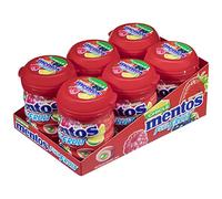 Mentos Bote Chicle Frutas Silvestres, Sin Azúcar - 6 unidades de 60 gr. (Total 360 gr.)
