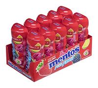 Mentos Chicle Frutas Silvestres, Sin Azúcar - 10 unidades de 30 gr. (Total 300 gr.)