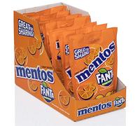 Mentos Fanta Edición Limitada, Caramelo Masticable - 7 bolsas de 160 gr (Total 1120 gr)