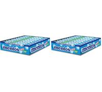 Mentos Menta, Caramelo Masticable - 20 unidades de 38 gr (Total 760 gr) (Paquete de 2)