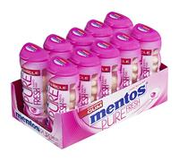 Mentos Pocket Chicle Tutti Frutti, Sin Azúcar - 10 unidades de 30 gr. (Total 300 gr.), 10 unidad