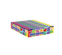 Mentos Rainbow, Caramelo Masticable con Zumo de Frutas - 20 unidades de 37.5 gr (Total 750 gr)