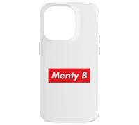 Menty B Desglose Mental Divertido Gen Z Slang Adolescente Estresado Carcasa para iPhone 14 Pro