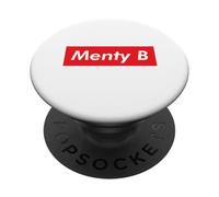 Menty B Desglose Mental Divertido Gen Z Slang Adolescente Estresado PopSockets PopGrip Adhesivo