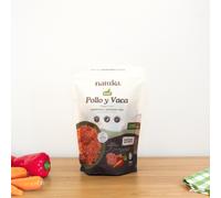 Menú BARF de pollo y vaca 900 G medallones