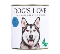 Menú Clásico de Dog's Love PESCADO con Amaranto, Zanahoria y Diente de León 400gx6
