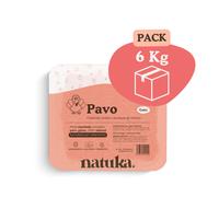 Menú COCINADO para gato de pavo Caja 6kg