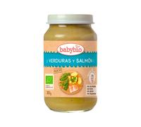 Menu De Verdura Y Salmón Bio