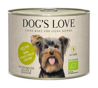 Menú Dog's Love BIO POLLO con alforfón, apio y albahaca 800gx6