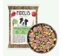 Menú fresco cocinado Caballo con chirivía, zanahoria y brócoli (500 g congelado)