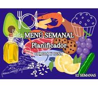 MENÚ SEMANAL - Planificador Comida y Cena - 52 Semanas