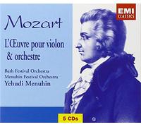 Menuhin, Yehudi - Mozart : L'Oeuvre pour violon et orchestre
