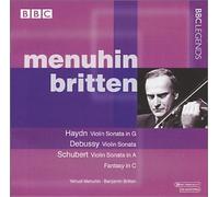MENUHIN YEHUDI (violino) - Debussy; Haydn; Schubert - Violin Sonatas