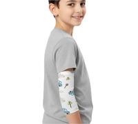 MENURSY Kids PICC Line Cover Arm Cast Sleeve Protector, Ultra-Soft Elbow Wound Nursing Supply, Confortable IV & Cast Protector para niños (blanco, S)