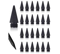 MenYiYDS 30 Piezas de Lápiz sin Tinta, lápiz mecánico recambio, Recambio de lápiz Eterno Reemplazable, para Lápiz sin Tinta, Lapiz Eterno, Lapiz Infinito, puntas de lapiz de trazar (Negro)