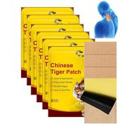 MenYiYDS 48 Pcs parches térmicos de infrarrojos lejanos a base de hierbas chinas, parches térmicos de origen vegetal natural, indicados para aliviar el dolor de espalda, rodillas, cuello y hombros