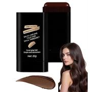 MenYiYDS Tinte de pelo 2 en 1 en barra y peine, Cubre Canas, Tinte de Barro, Tapa Canas, retoque en barra resistente agua sudor para retoque rápido