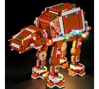 MENZAVA Kit De Luz LED Compatible con Caminante AT-AT de Pan de Jengibre | Compatible Con LEGO 40806 - (Juego De Modelo No Incluido)