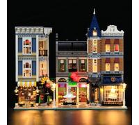 MENZAVA Luz Compatible con Lego 10255 Gran Plaza Creator Expert. - Kit de iluminación LED para el Modelo de Bloques de construcción (Modelos NO Incluido)