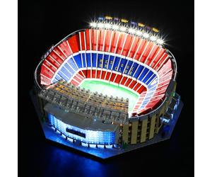 MENZAVA Luz Compatible con Lego 10284 Camp NOU - FC Barcelona Icons. - Kit de iluminación LED para el Modelo de Bloques de construcción (Modelos NO Incluido)