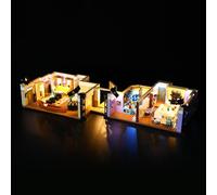 MENZAVA Luz Compatible con Lego 10292 Apartamentos de Friends Icons. - Kit de iluminación LED para el Modelo de Bloques de construcción (Modelos NO Incluido)