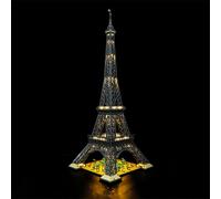 MENZAVA Luz Compatible con Lego 10307 Torre Eiffel Icons. - Kit de iluminación LED para el Modelo de Bloques de construcción (Modelos NO Incluido)