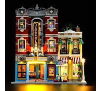 MENZAVA Luz Compatible con Lego 10312 Club de Jazz Icons. - Kit de iluminación LED para el Modelo de Bloques de construcción (Modelos NO Incluido)