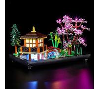 MENZAVA Luz Compatible con Lego 10315 Jardín Meditativo Icons. - Kit de iluminación LED para el Modelo de Bloques de construcción (Modelos NO Incluido)