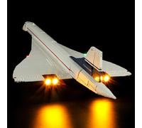 MENZAVA Luz Compatible con Lego 10318 Concorde Icons. - Kit de iluminación LED para el Modelo de Bloques de construcción (Modelos NO Incluido)