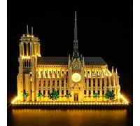 MENZAVA Luz Compatible con Lego 21061 Notre Dame de París Architecture. - Kit de iluminación LED para el Modelo de Bloques de construcción (Modelos NO Incluido)