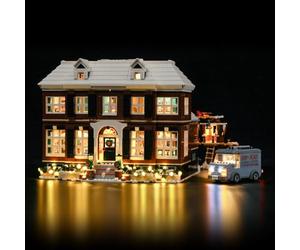 MENZAVA Luz Compatible con Lego 21330 Home Alone Ideas. - Kit de iluminación LED para el Modelo de Bloques de construcción (Modelos NO Incluido)