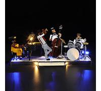 MENZAVA Luz Compatible con Lego 21334 Cuarteto de Jazz Ideas. - Kit de iluminación LED para el Modelo de Bloques de construcción (Modelos NO Incluido)