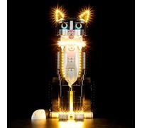 MENZAVA Luz Compatible con Lego 21349 Gato Bicolor Ideas. - Kit de iluminación LED para el Modelo de Bloques de construcción (Modelos NO Incluido)
