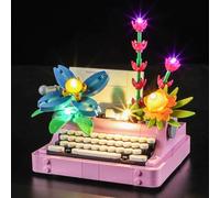 MENZAVA Luz Compatible con Lego 31169 Máquina de Escribir con Flores Creator - Kit de iluminación LED para el Modelo de Bloques de construcción (Modelos NO Incluido)