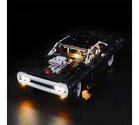 MENZAVA Luz Compatible con Lego 42111 Dom's Dodge Charger Technic. - Kit de iluminación LED para el Modelo de Bloques de construcción (Modelos NO Incluido)
