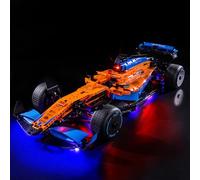 MENZAVA Luz Compatible con Lego 42141 Coche de Carreras McLaren Formula 1 Technic. - Kit de iluminación LED para el Modelo de Bloques de construcción (Modelos NO Incluido)