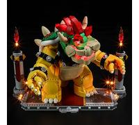 MENZAVA Luz Compatible con Lego 71411 El Poderoso Bowser Super Mario. - Kit de iluminación LED para el Modelo de Bloques de construcción (Modelos NO Incluido)