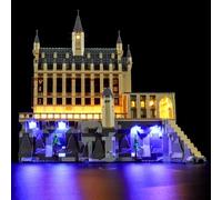 MENZAVA Luz Compatible con Lego 76435 Castillo de Hogwarts: Gran Comedor Harry Potter. - Kit de iluminación LED para el Modelo de Bloques de construcción (Modelos NO Incluido)