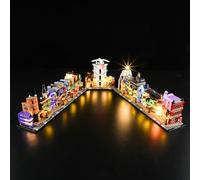 MENZAVA Luz Compatible con Lego 76444 Tiendas Mágicas del Callejón Diagon - Kit de iluminación LED para el Modelo de Bloques de construcción (Modelos NO Incluido)
