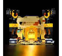 MENZAVA Luz Compatible con Lego 77013 Huida de la Tumba Perdida Indiana Jones. - Kit de iluminación LED para el Modelo de Bloques de construcción (Modelos NO Incluido)