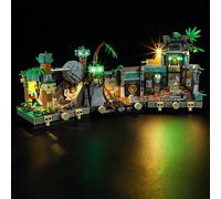 MENZAVA Luz Compatible con Lego 77015 Templo del Ídolo Dorado Indiana Jones. - Kit de iluminación LED para el Modelo de Bloques de construcción (Modelos NO Incluido)