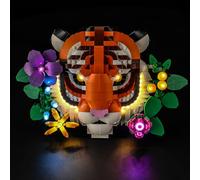 MENZAVA Luz Compatible con Lego Colección Fauna: Tigre Art 31217 - Kit de iluminación LED para el Modelo de Bloques de construcción (Modelos NO Incluido)