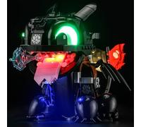 MENZAVA Luz Compatible con Lego Cómo Entrenar a tu Dragón: Desdentao Icons 10375 - Kit de iluminación LED para el Modelo de Bloques de construcción (Modelos NO Incluido)